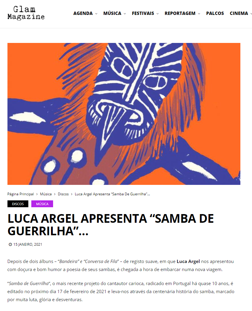 Samba de Guerrilha_Glam Magazine